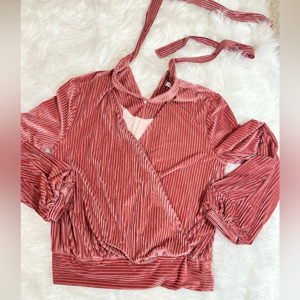 Bellenista women long sleeve blouse,L, brand new without tag.